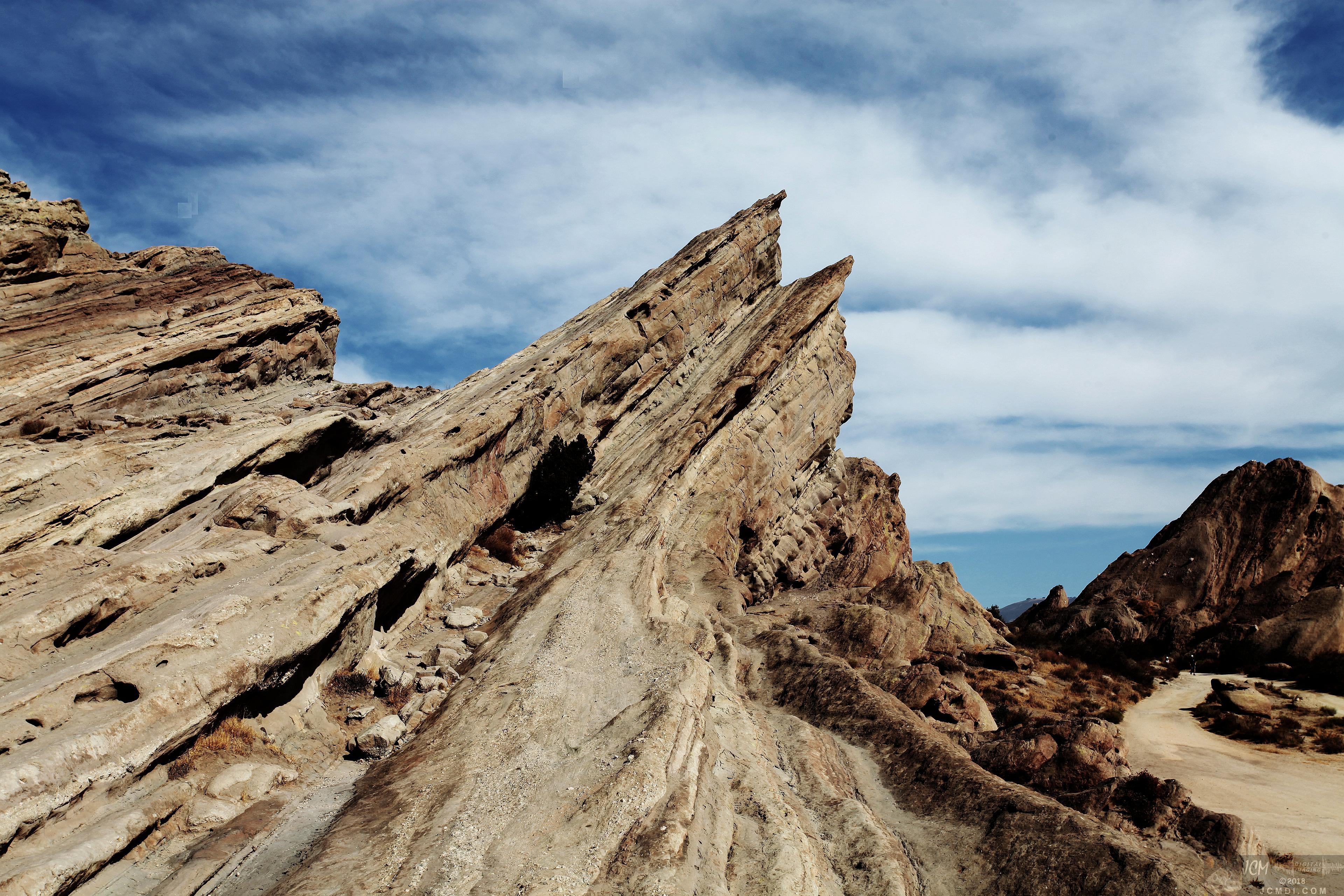 Vasquez Rocks County Park beautiful scenery and landscapes, set of Star Trek, Flintstones, and many old western movies.